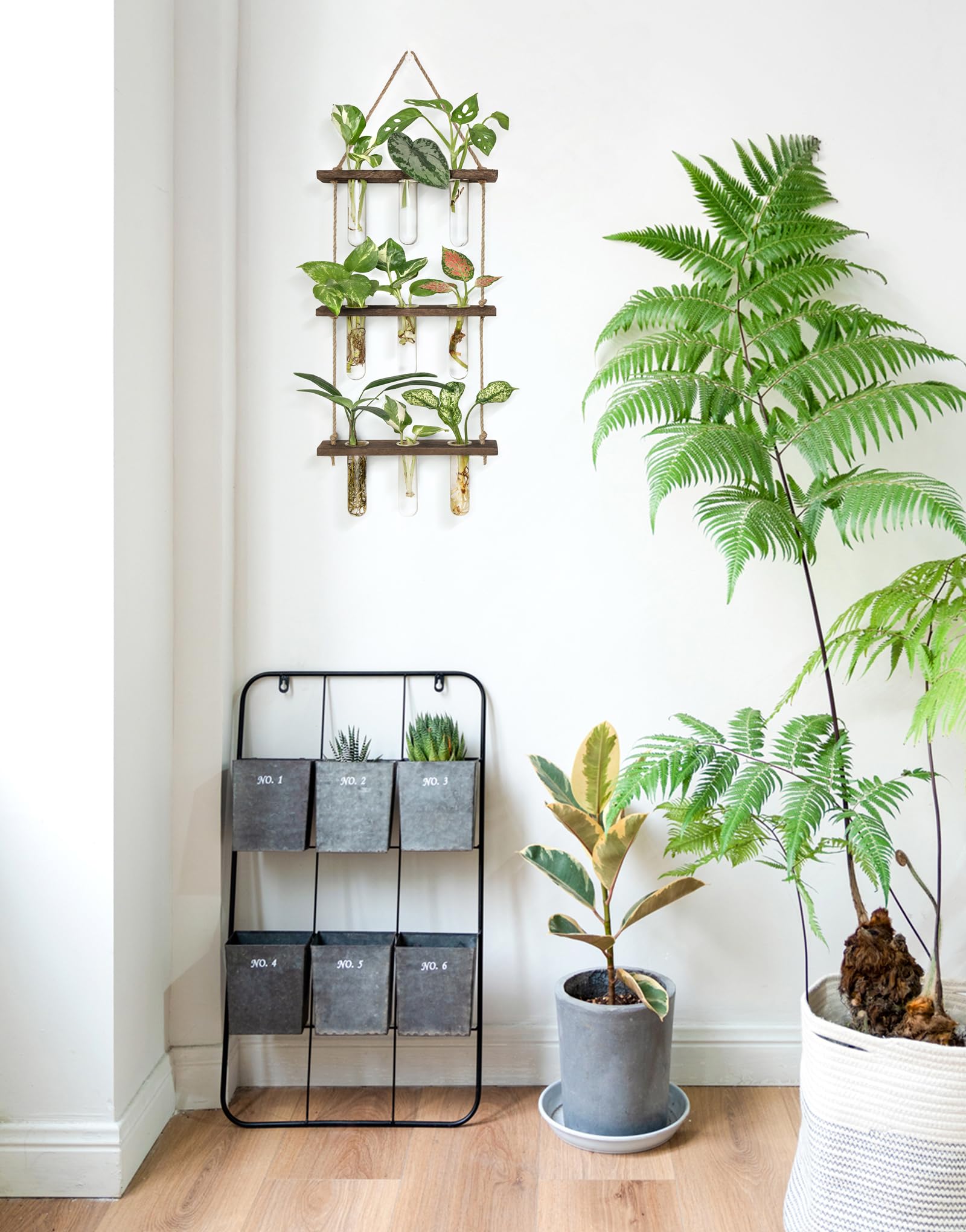 Mkono 30-inch three-tier frame brings vertical garden style