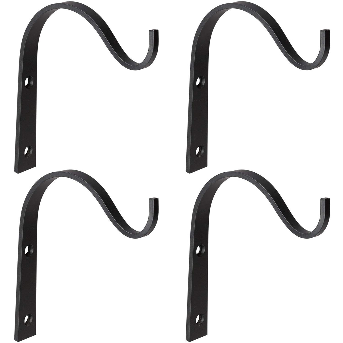 Mkono iron wall hooks hanging lanterns for warm outdoor ambience.