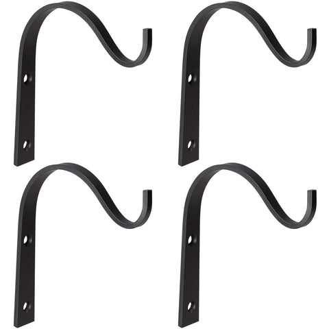 Mkono iron wall hooks hanging lanterns for warm outdoor ambience.