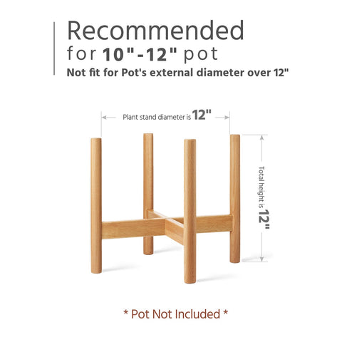 Mkono corner display plant stand elevates decor while saving floor space.