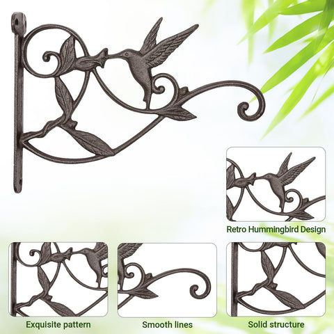 Mkono decorative plant hanger in iron complements any decor.