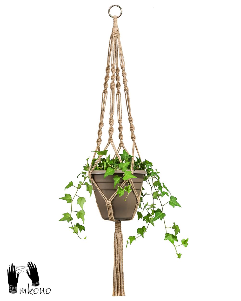 Mkono gift idea macrame plant hanger offers a unique, thoughtful present for plant lovers.