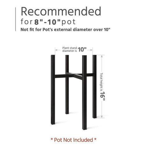Mkono plant stand is easy to assemble for quick setup.