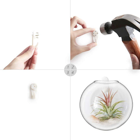 Mkono wall hanging clip detail enabling easy installation and daily maintenance