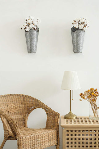 Mkono wall planter dimensions show 11.7 inch height for spaces