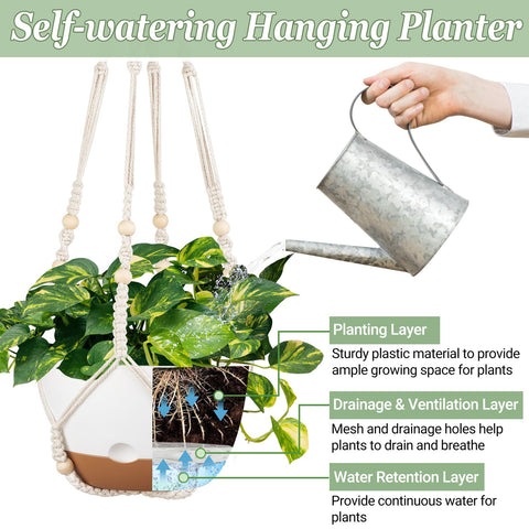 Mkono weather-resistant metal hanger for outdoor durability and stability