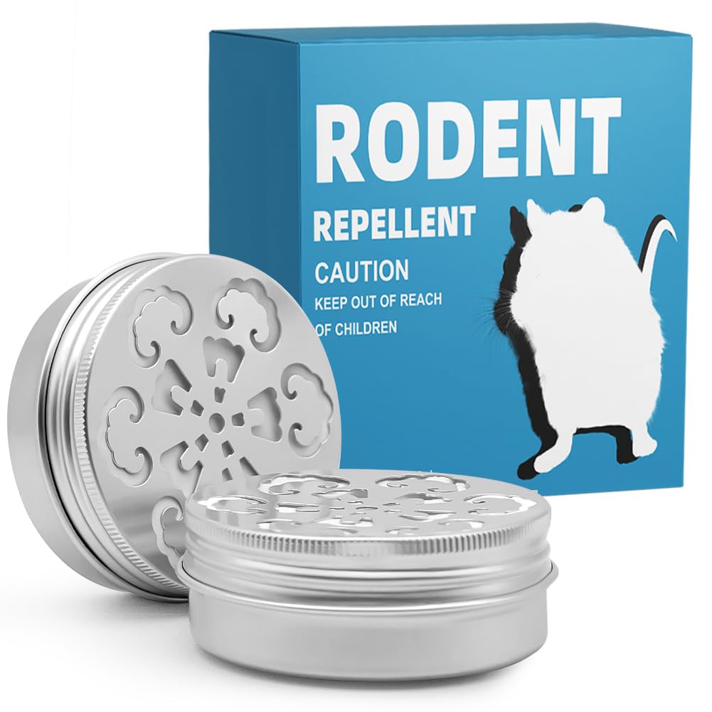 MKVBIF peppermint rodent repellent pack deters mice at home with natural scent