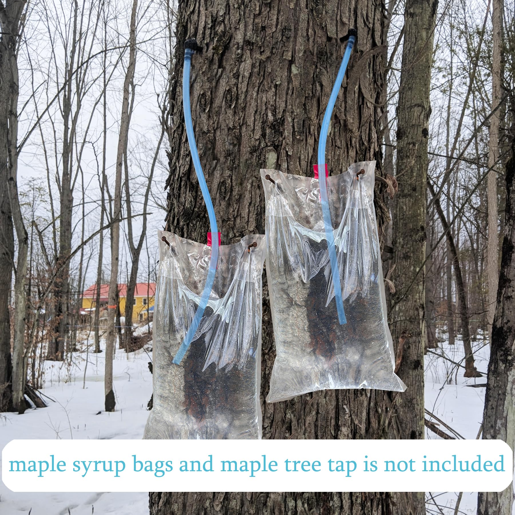 MLOLM reusable sap tubing can be washed and reused for many seasons.