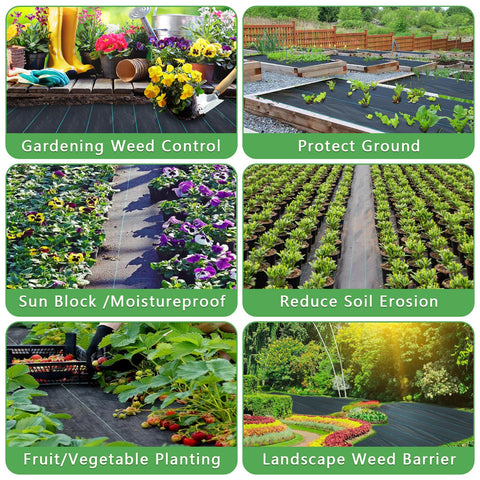 MLZPU UV-resistant weed barrier remains durable under sun exposure in hot climates.