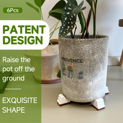 Outdoor planter risers by MMAIBAOLAI boost airflow and prevent scrapes.