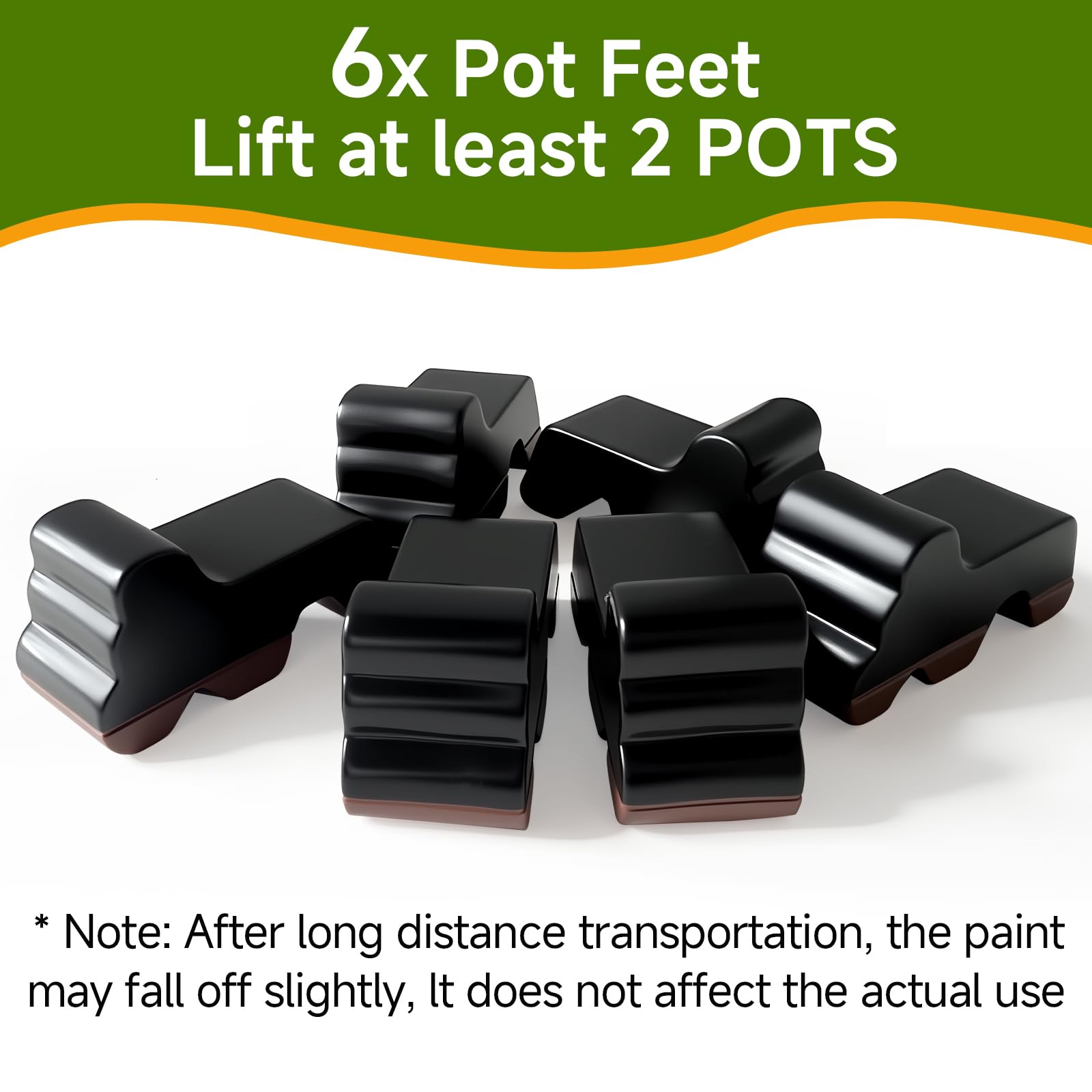 MMAIBAOLAI surface-protecting pot stands prevent slips on floors and tabletops.