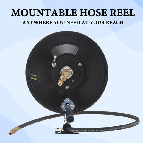MMINGLE includes 80 inch inlet hose for quick installation