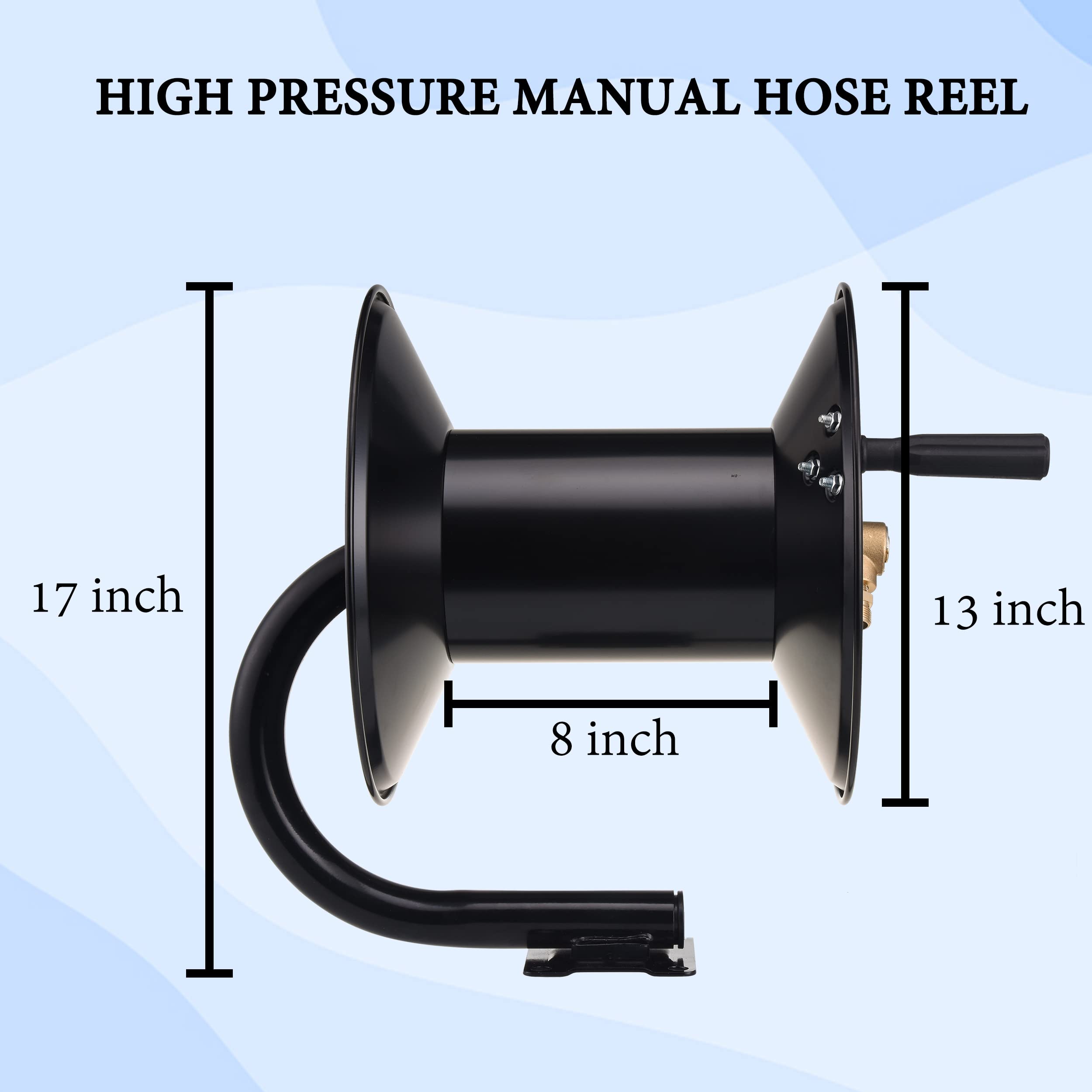 MMINGLE 90 degree elbow protects hose from kinks and wear