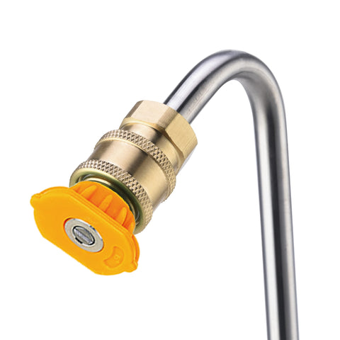MMINGLE durable stainless steel construction withstands outdoor grime