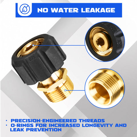 MMINGLE high-pressure 4500 PSI rating suitable for outdoor cleaning tasks.