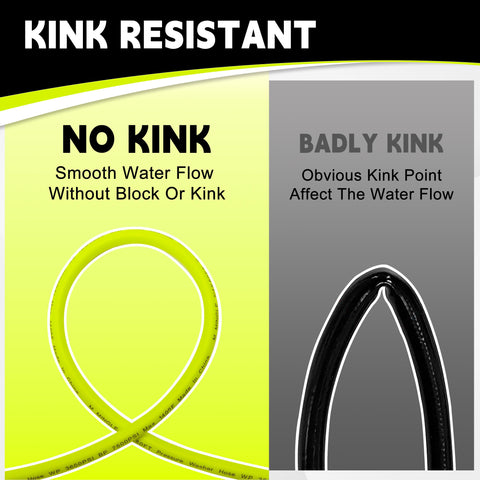 MMINGLE 50ft hose reinforced for durability and resilience