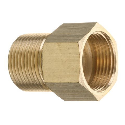 MMINGLE brass coupler showing M22 15mm to 14mm conversion for versatile compatibility.