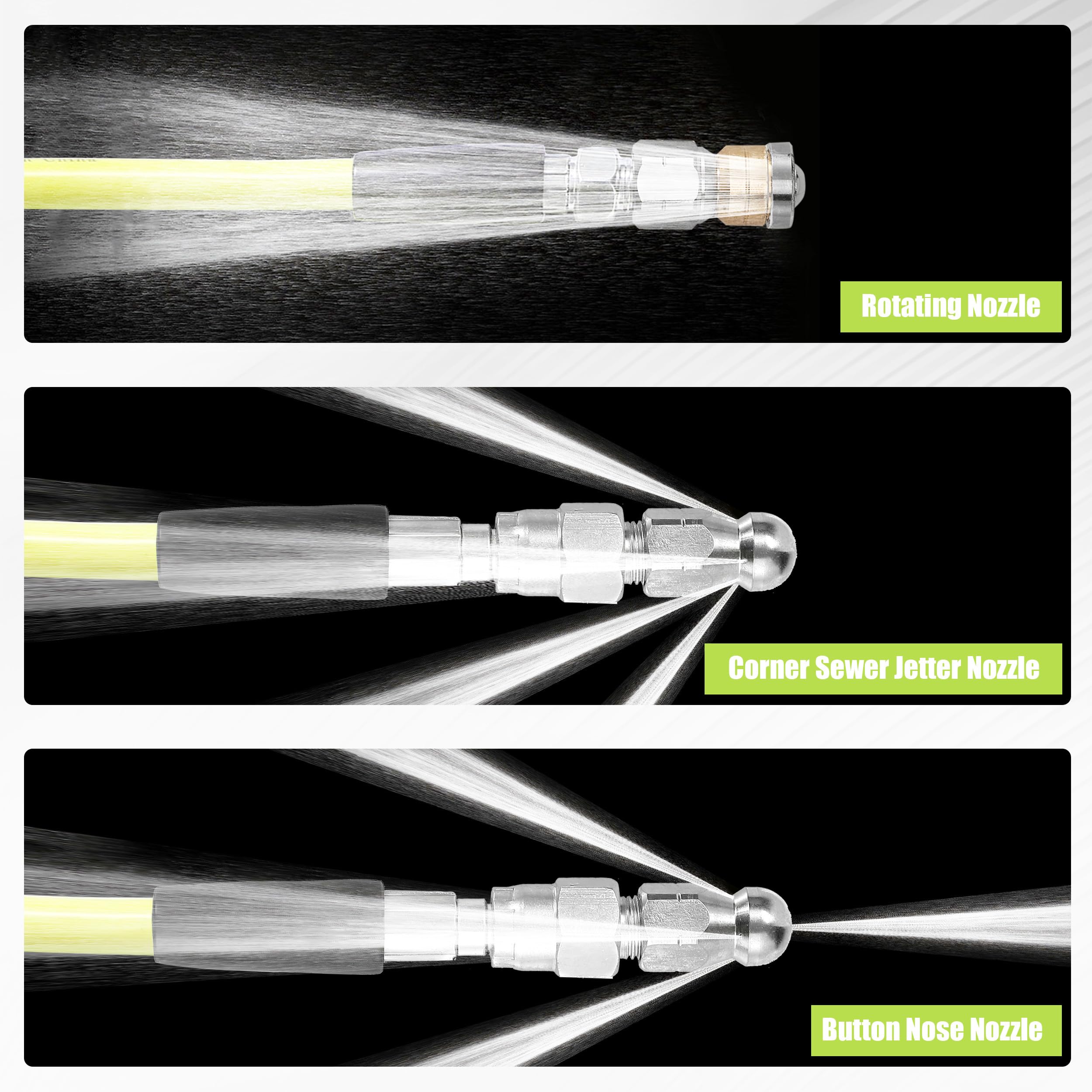 M MINGLE quick-connect plug simplifies attachment and removal.