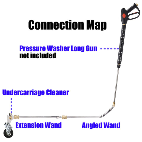 Straight extension wand 13.5 inches extends reach for hard-to-access areas.