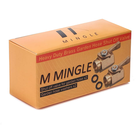 M MINGLE valve with large aperture reduces clogging during high-flow tasks.