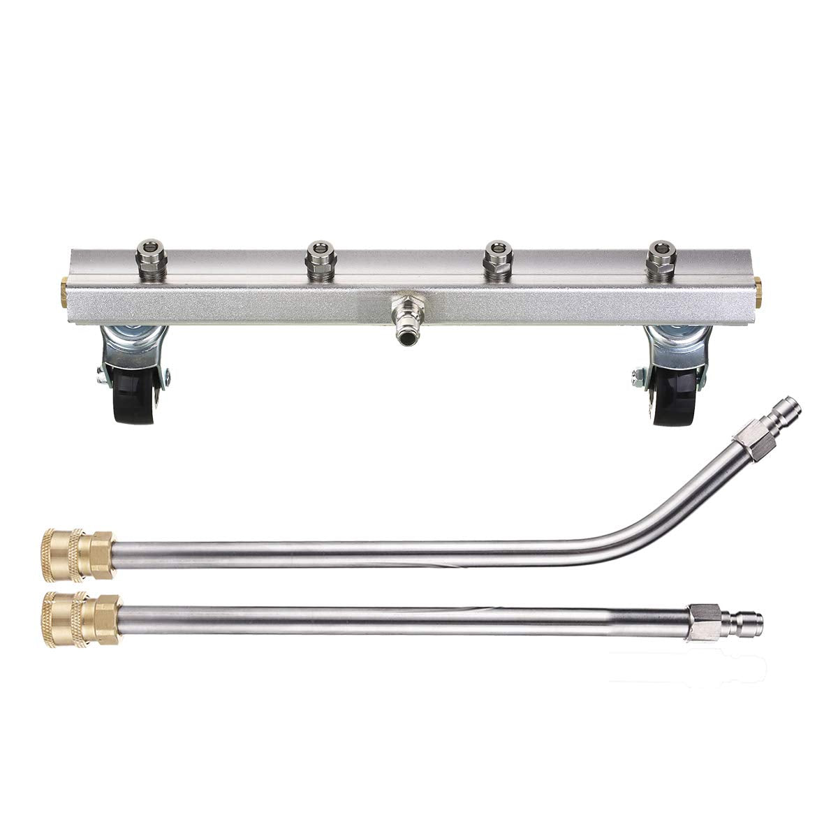 M MINGLE undercar cleaner with 13-inch head removes road grime beneath vehicles.