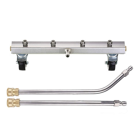 M MINGLE undercar cleaner with 13-inch head removes road grime beneath vehicles.