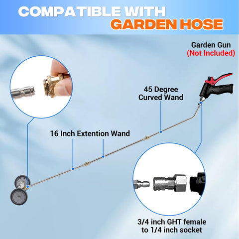 M MINGLE undercarriage attachment with two connection options for flexibility
