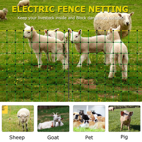 M MINGYA portable fencing ideal for rotating grazing and quick moves