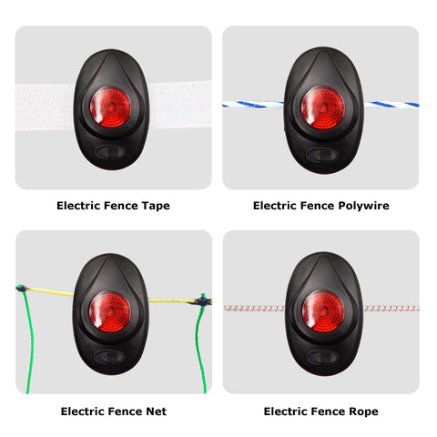 M MINGYA waterproof fence indicator clip protects fences in all weather conditions.