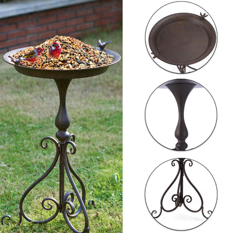MNRYLKB birdbath-sunlight-shine captures sun-kissed moments for tranquil garden scenes