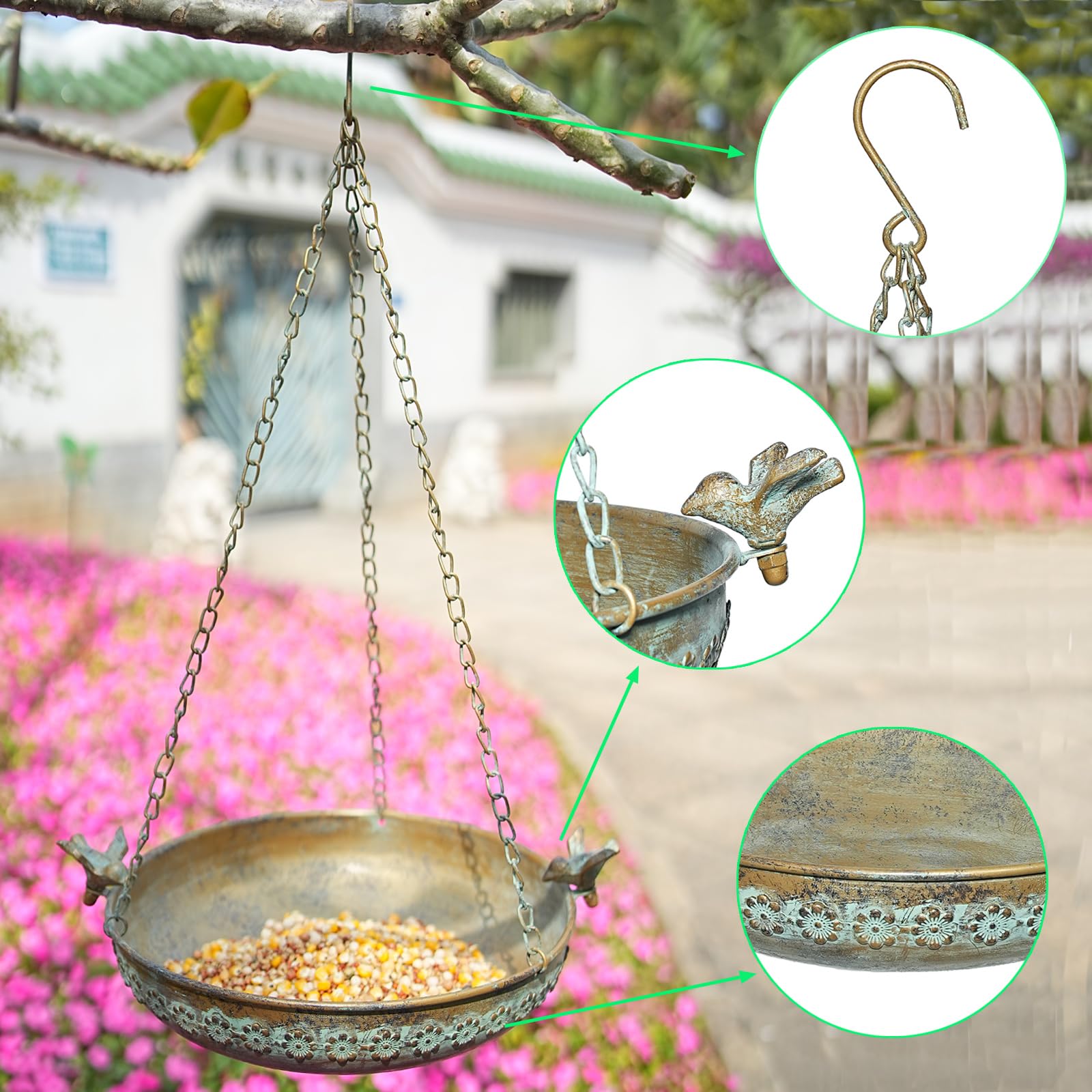MNRYLKB S-hook makes outdoor or indoor hanging quick and simple.