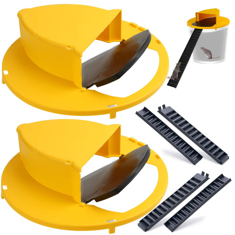 MociMoci mouse trap bucket 5-gallon for indoors and outdoors, safe and effective.