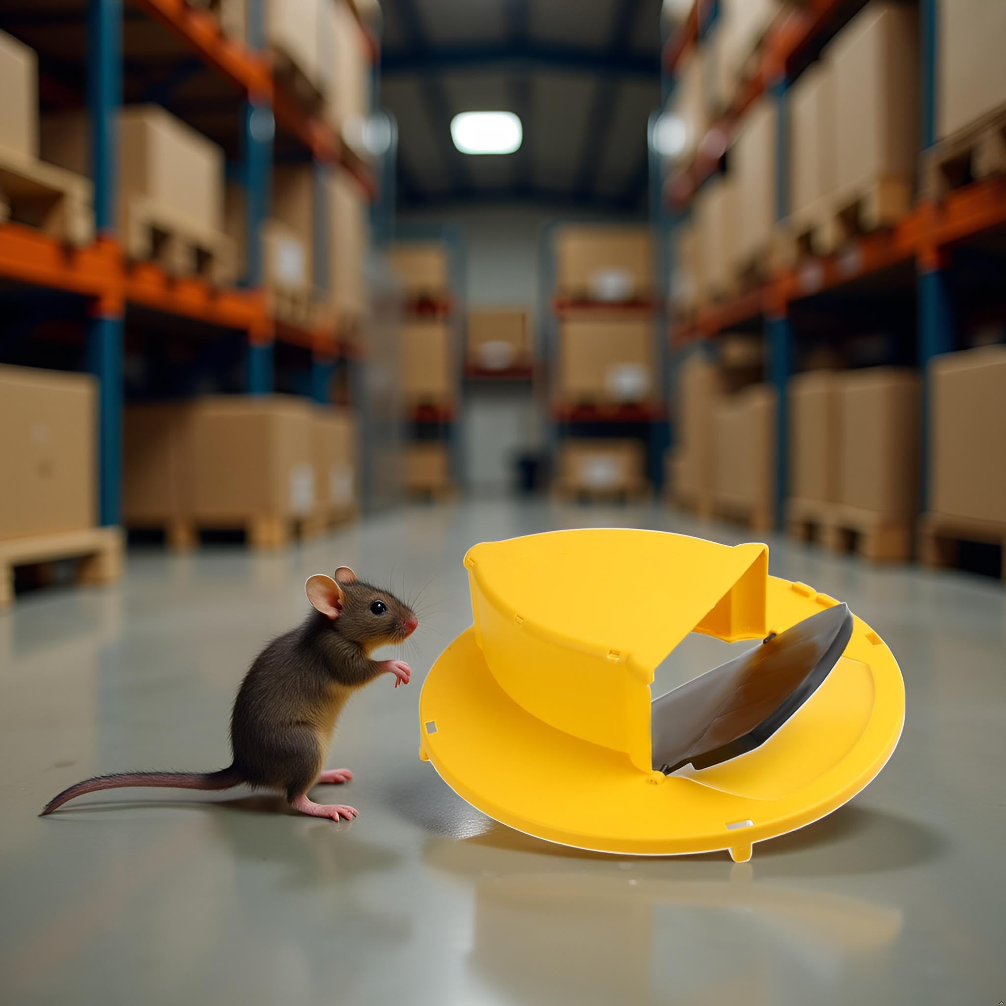 MociMoci pet-safe rodent trap blends discreetly into spaces.