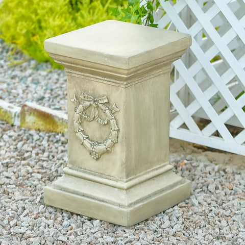MOCOME sturdy magnesium oxide pedestal base resists wind and weather.