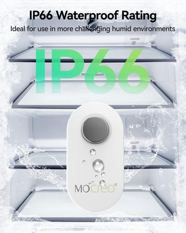 MOCREO app and email alerts help you respond quickly to temperature changes.