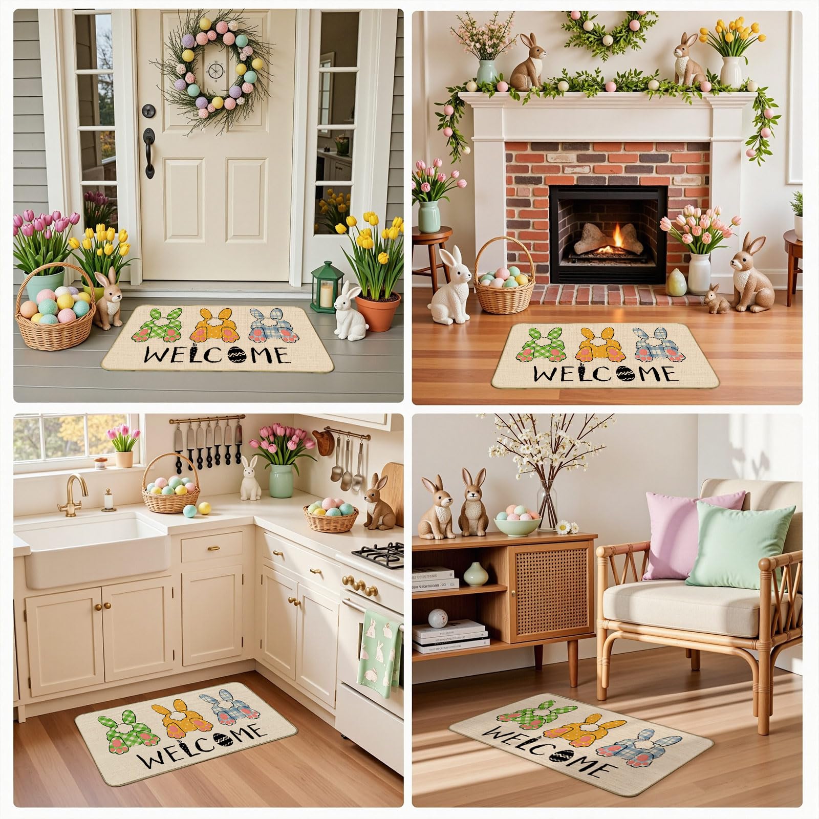 Mocsicka Easy-clean doormat for quick cleaning and refreshing look