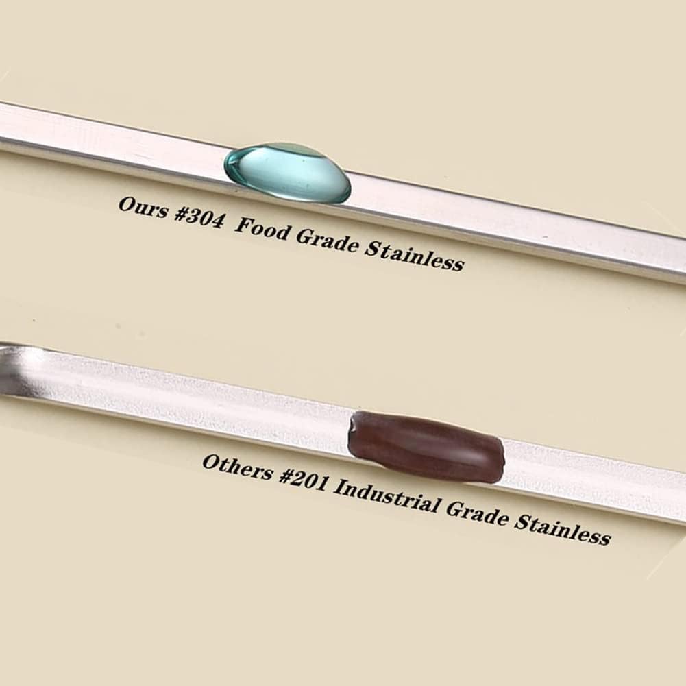 MOCUMEI easy-clean stainless steel skewers resist residue buildup for quick reuse
