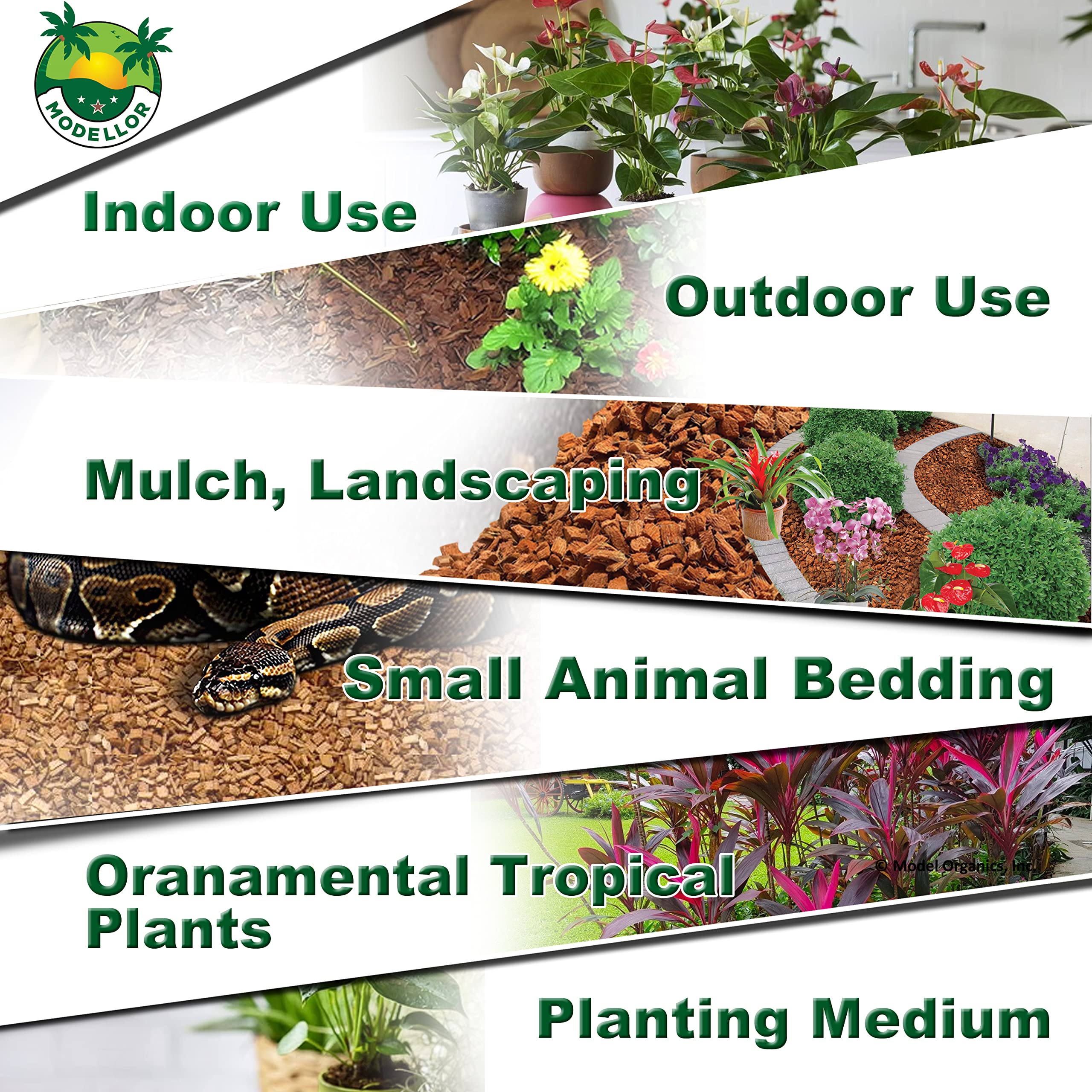 MODELLOR Coco Chips odor-absorption helps keep enclosures fresher and cleaner.