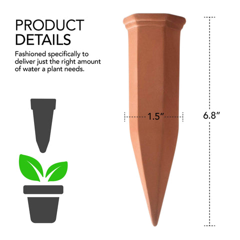 Modern Innovations outdoor use shows dependable watering for planters.