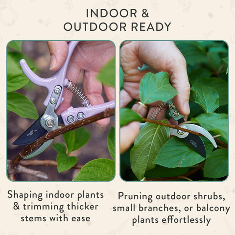 Modern Sprout Ocean pruner compact design fits tight spaces.