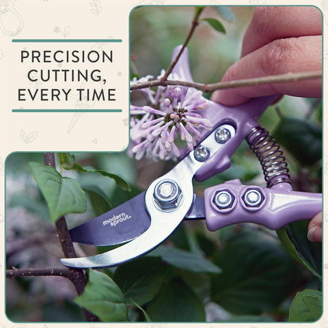 Modern Sprout Ocean pruner shows ergonomic grip for comfortable pruning.