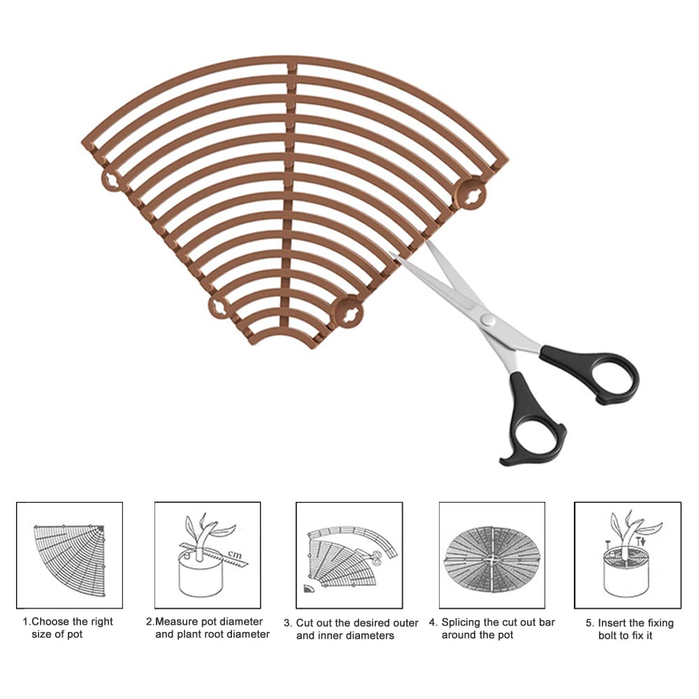 Modixun dig-proof plant cover protects roots while allowing healthy growth.