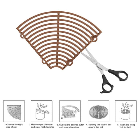 Modixun dig-proof plant cover protects roots while allowing healthy growth.