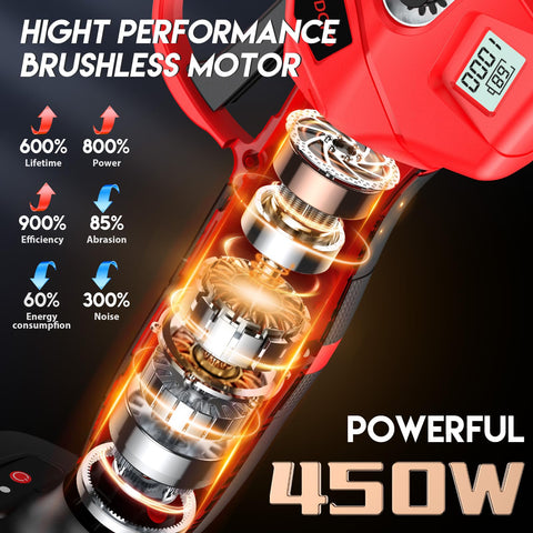 MODOFO two-pack 2000mAh batteries extend pruning sessions with quick recharges