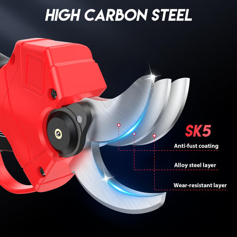 MODOFO pruning shears SK5 blade close-up for precise, clean cuts