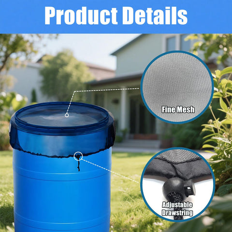 MODOSON four-piece kit ready for multi-barrel rainwater collection