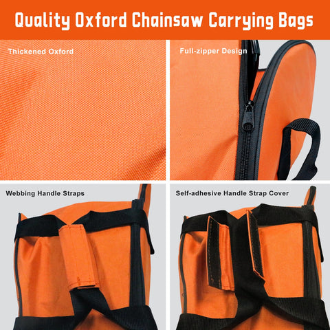 MOEBULB compatible with Stihl and Husqvarna 12–16 inch bars.
