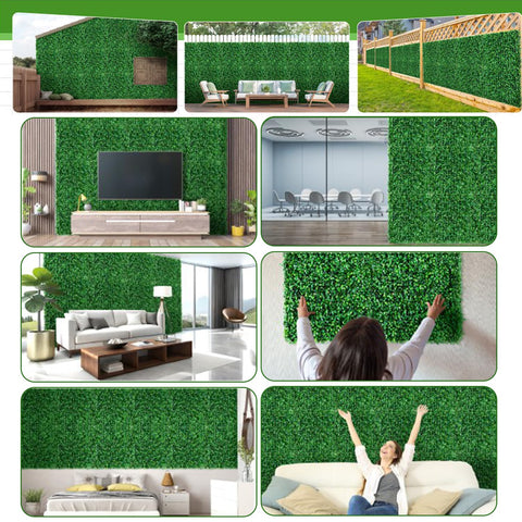 Moeput easy-install ivy fence panel rolls out quickly for projects