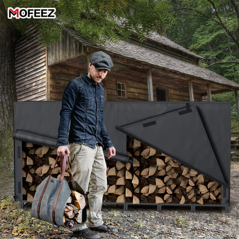 MOFEEZ cover secured by elastic drawstrings against wind
