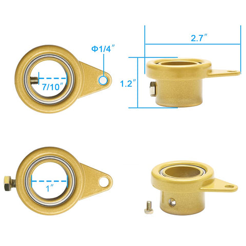 MOFEEZ complete kit includes rings, carabiners, and an Allen wrench for easy mounting.